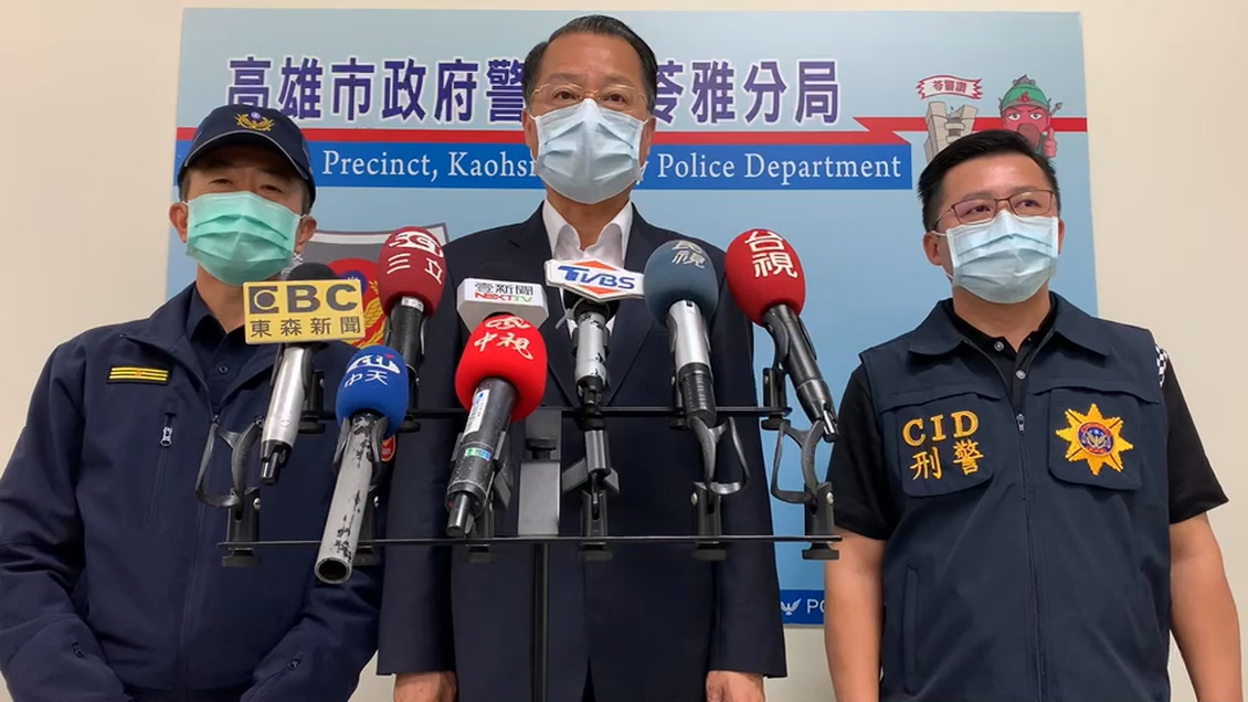 ▲高雄市警察局長黃明昭（中）接任警政署長。（圖／翻攝畫面）