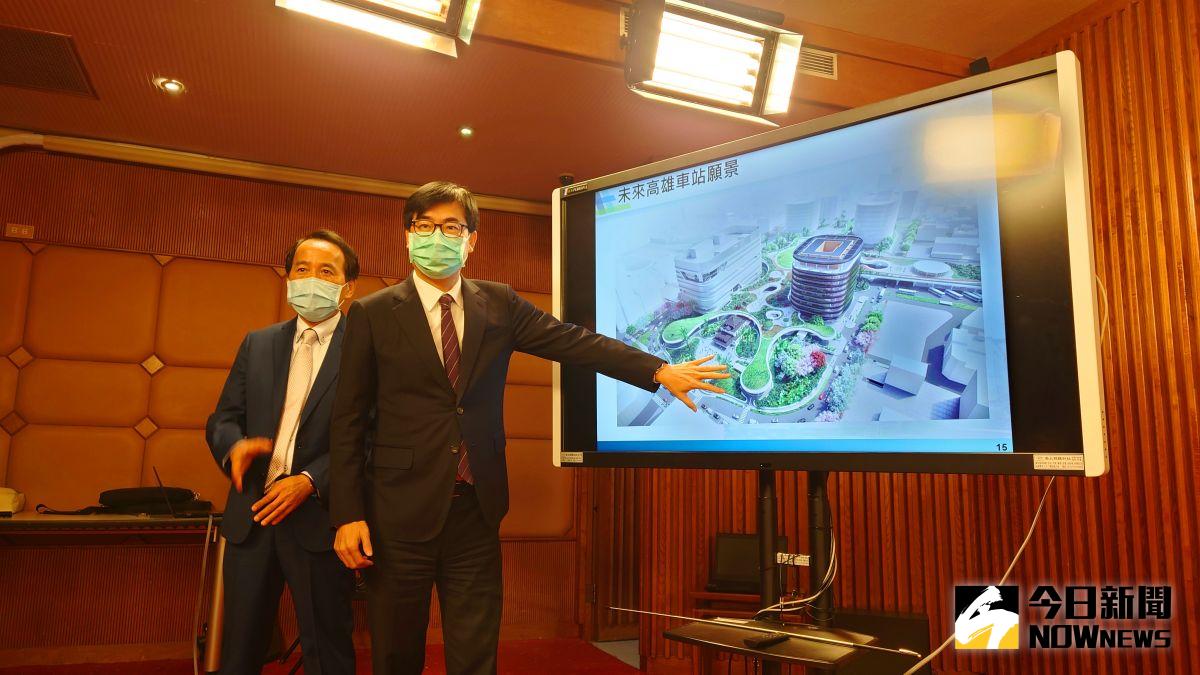 ▲高雄市長陳其邁強調，對一個城市的發展跟思考，必須站在百年發展基礎。（圖／記者鄭婷襄攝，2021.02.23）