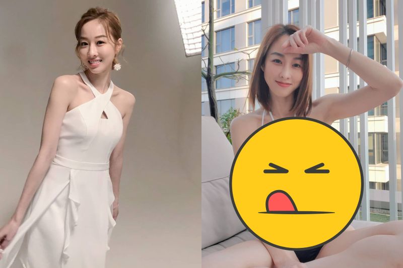 ▲夏語心罕曬比基尼。(圖/夏語心IG)