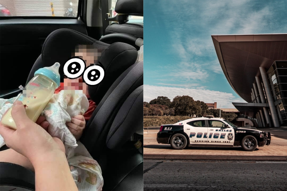 ▲有網友為了哄孩子，停在紅線上卻被員警撞見。（示意圖／翻攝自《爆怨2公社》及《pexels》 ）