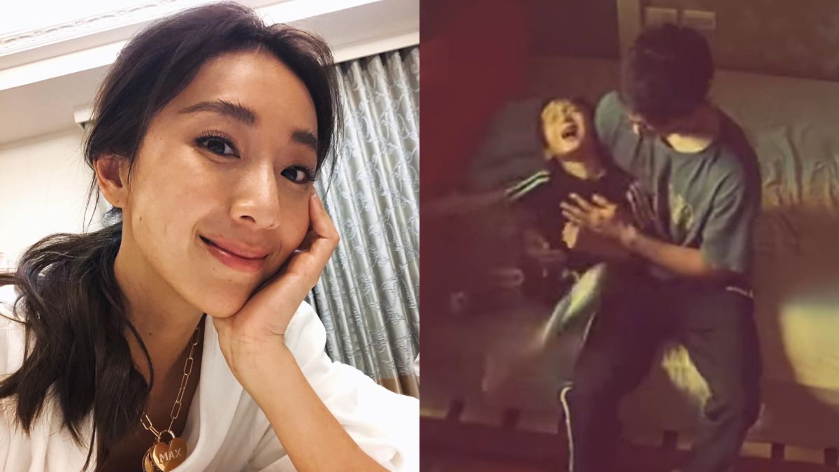 ▲隋棠（左圖）分享老公和大兒子相互「成長」過程。（圖／隋棠臉書）