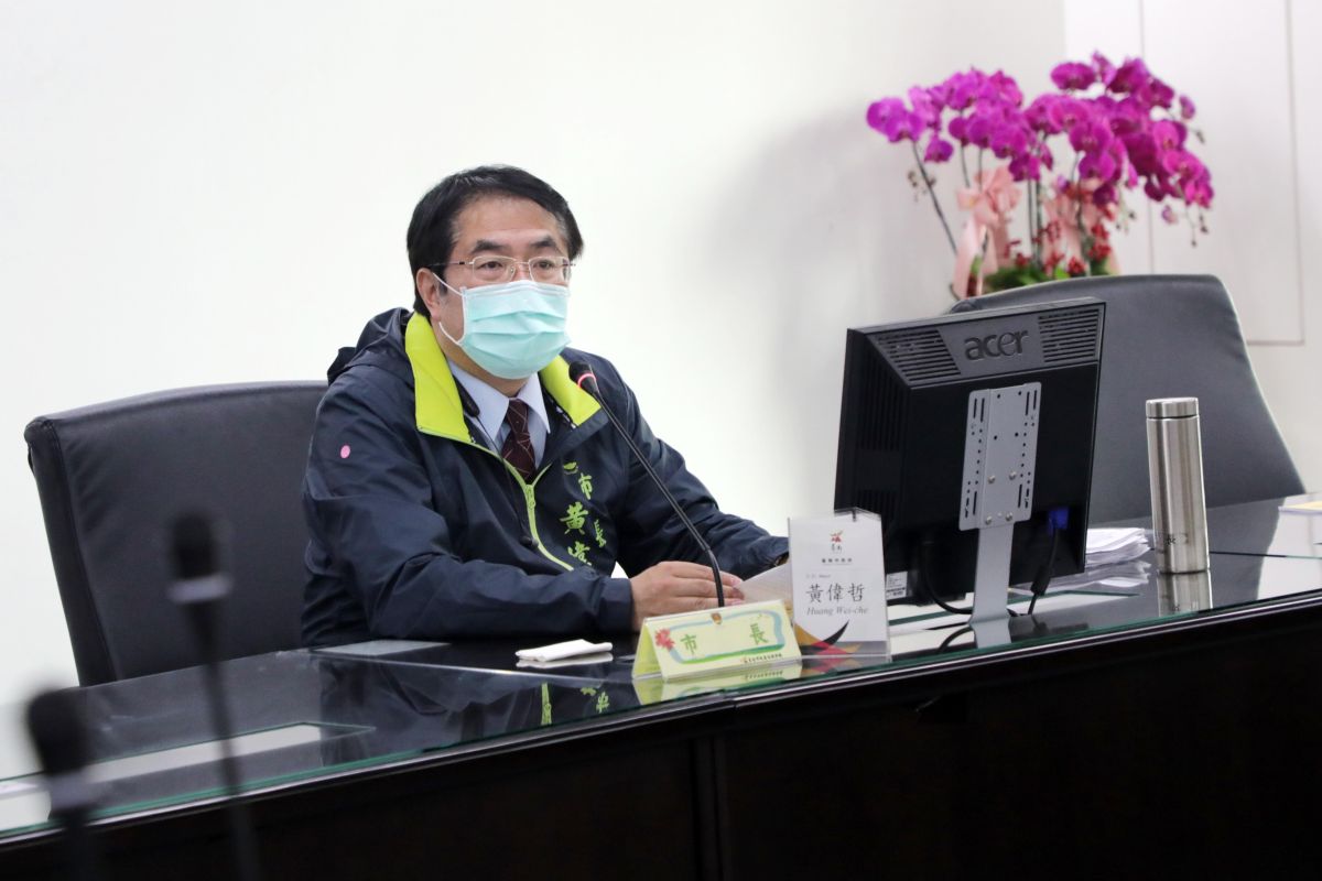 ▲黃偉哲表示地方政府一定全力配合全國大掃黑行動（圖／台南市政府提供）