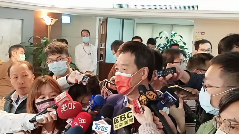 ▲國民黨25日舉辦立法實務研討會,黨主席江啟臣、立法院黨團前後任總召費鴻泰、林為洲對於「柯文哲出席藍營論壇」都正面看待。圖為費鴻泰。(圖/記者陳弘志攝,2021.02.25)