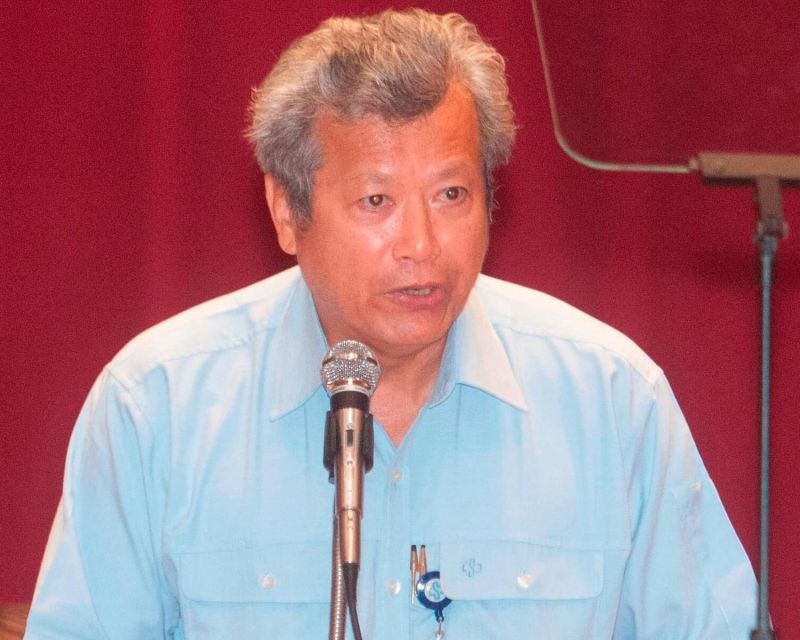 ▲中鋼公司董事會由董事長翁朝棟主持。(資料照/記者黃守作攝)