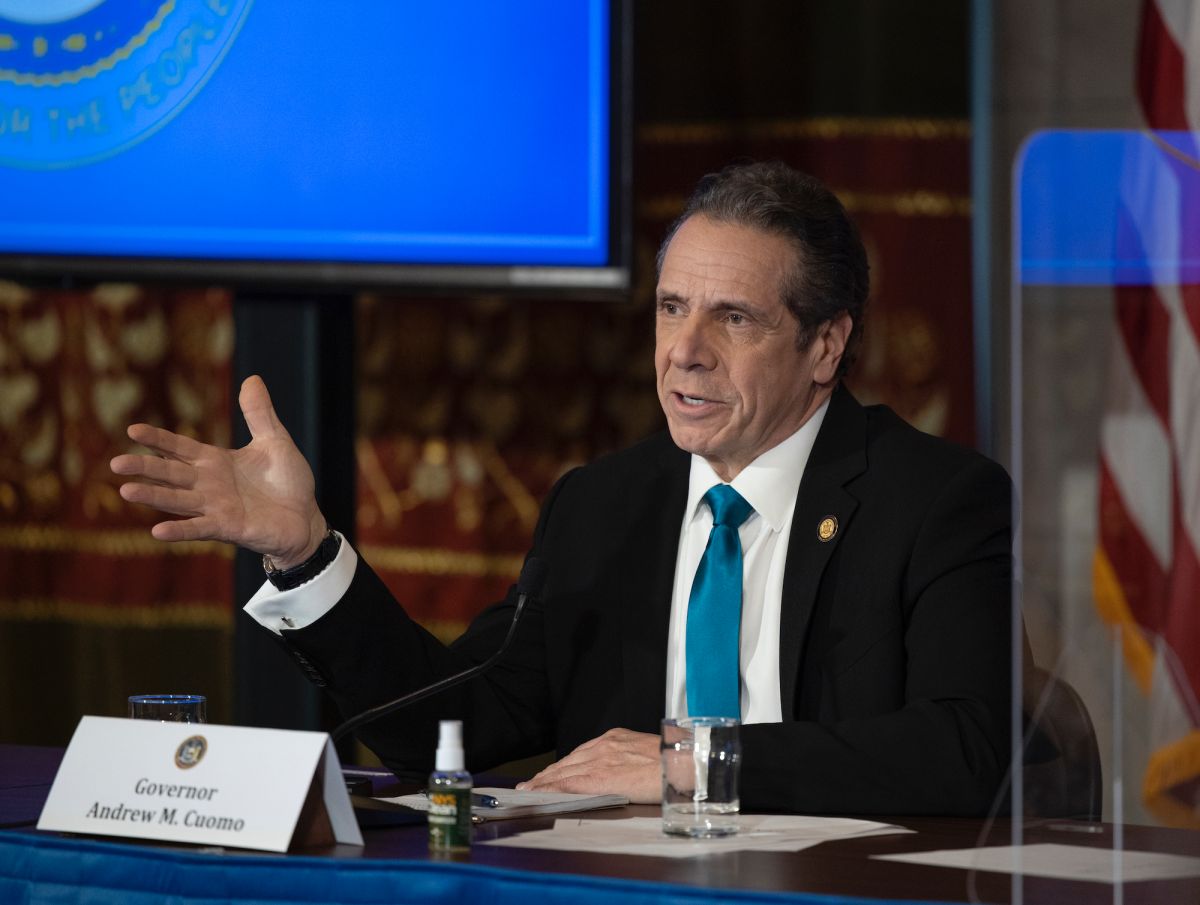 ▲美國紐約州長古莫（Andrew Cuomo）近日爆出涉嫌騷擾助理的醜聞。（圖／美聯社／達志影像）