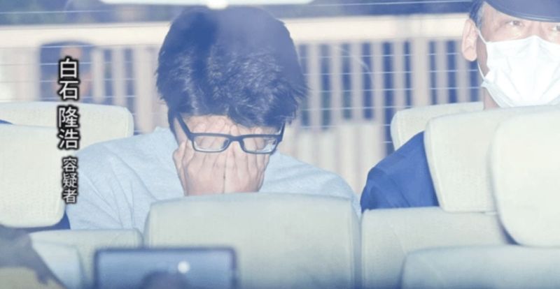 ▲白石隆浩落網後坦承犯行。(圖/翻攝自ANN