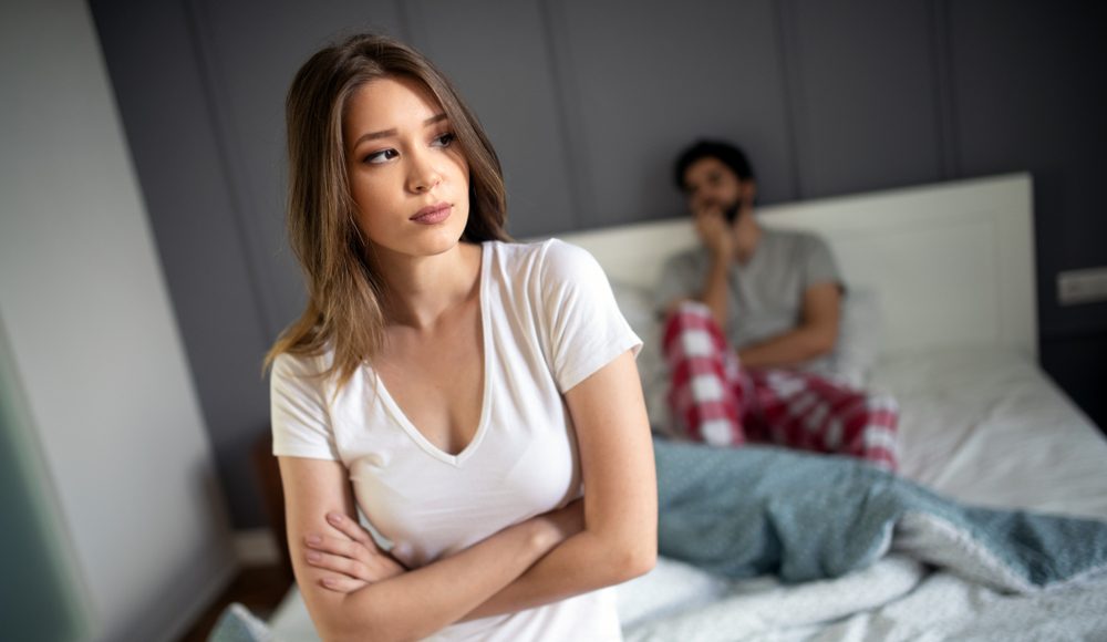  ▲先生有生理反應，但是卻不敢跟我做愛，為什麼？（圖／Shutterstock）