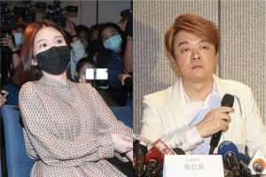 闖翁立友記者會遭「惡意驚句攻擊」!雞排妹將痛苦視為磨練,認「勇敢有代價」 ▲雞排妹(圖左)日前現身翁立友(圖右)記者會,引發外界高度關注。(圖/記者葉政勳攝 , 2021.02.05)