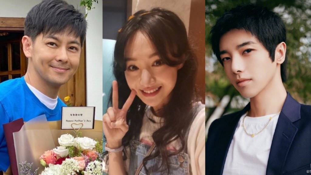 ▲鄭爽、華晨宇「秘密生子」連環爆！原來林志穎也曾藏子多年。（圖／翻攝自陳若儀IG、鄭爽微博、華晨宇微博）