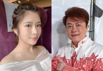 ▲雞排妹（左）性騷擾風波捲入翁立友。（圖／翻攝雞排妹、翁立友臉書）