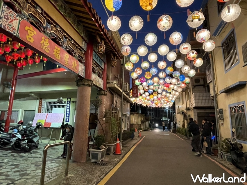 ▲今年原定在新竹舉辦的「台灣燈會」雖因疫情取消，仍有一場「文雅里富町燈節」悄悄展開。（圖／WalkerLand）