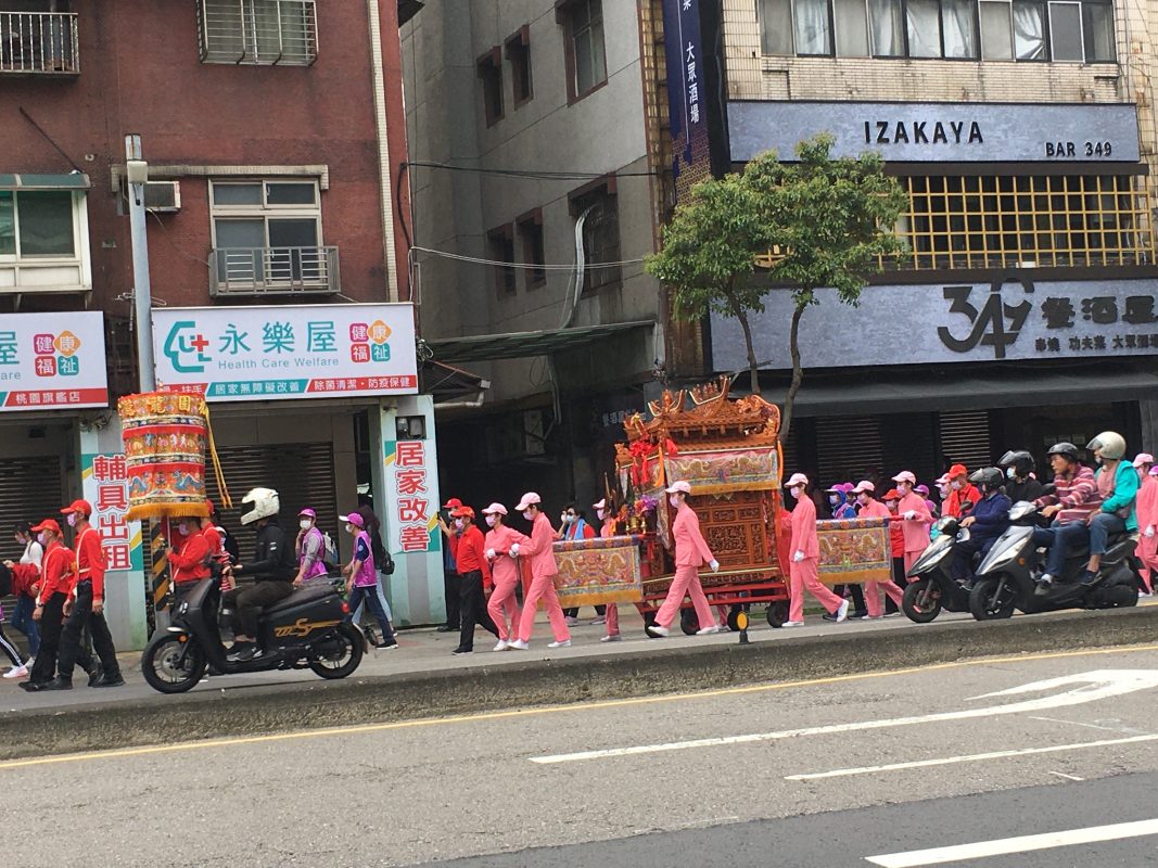 桃園龍德宮四媽祖於3月28日回駕。（圖／信眾提供）