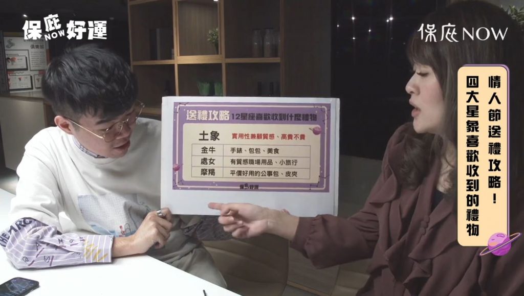 土象星座送禮攻略。（圖／取自保庇Now）