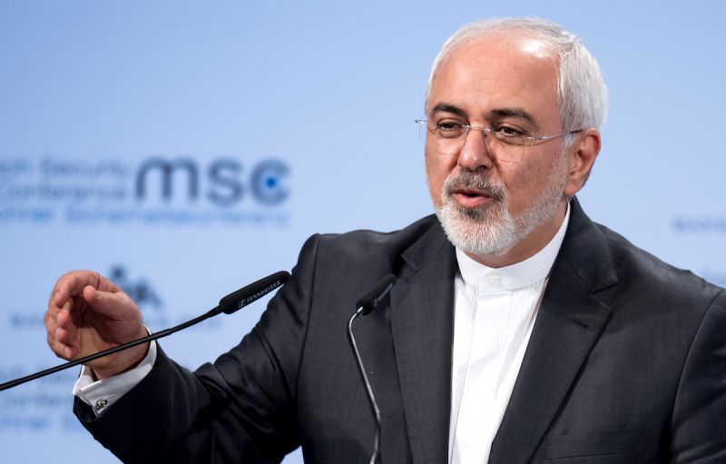 ▲伊朗政府考慮拒絕與歐美以非正式會議的方式，恢復2015年的核子協議。圖為伊朗外交部長扎里夫 (Mohammad Javad Zarif)。（圖／美聯社／達志影像）