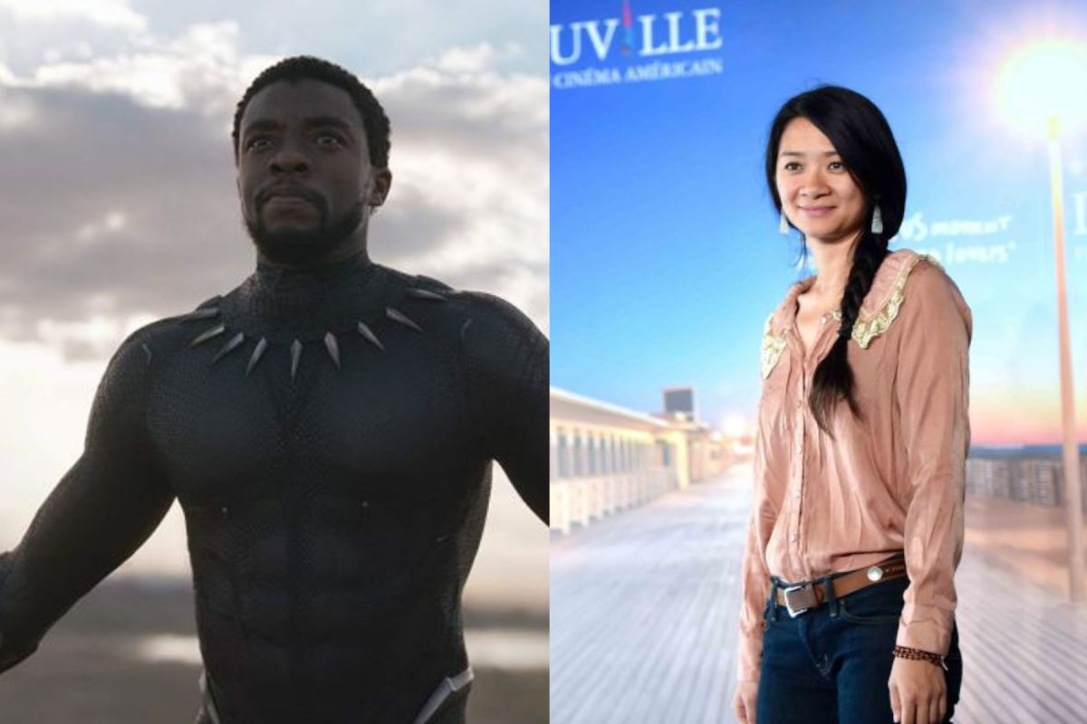 ▲已故的《黑豹》男主角查德威克鮑斯曼（左）奪影帝，趙婷獲最佳導演獎（右）。（圖／《黑豹》劇照、達志） 

 