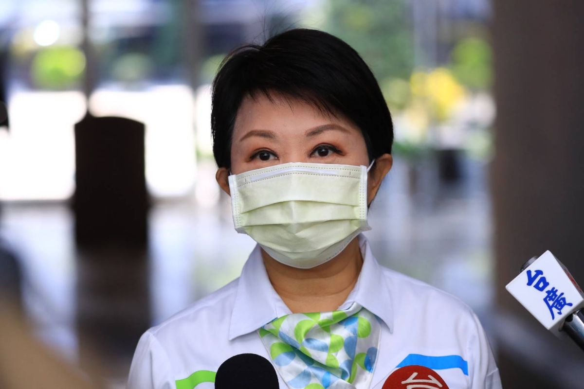 ▲台中捷運究竟何時可以通車？市長盧秀燕表示，在緊鑼密鼓準備恢復通車，雙軌並行(圖／柳榮俊攝2021.3.2)