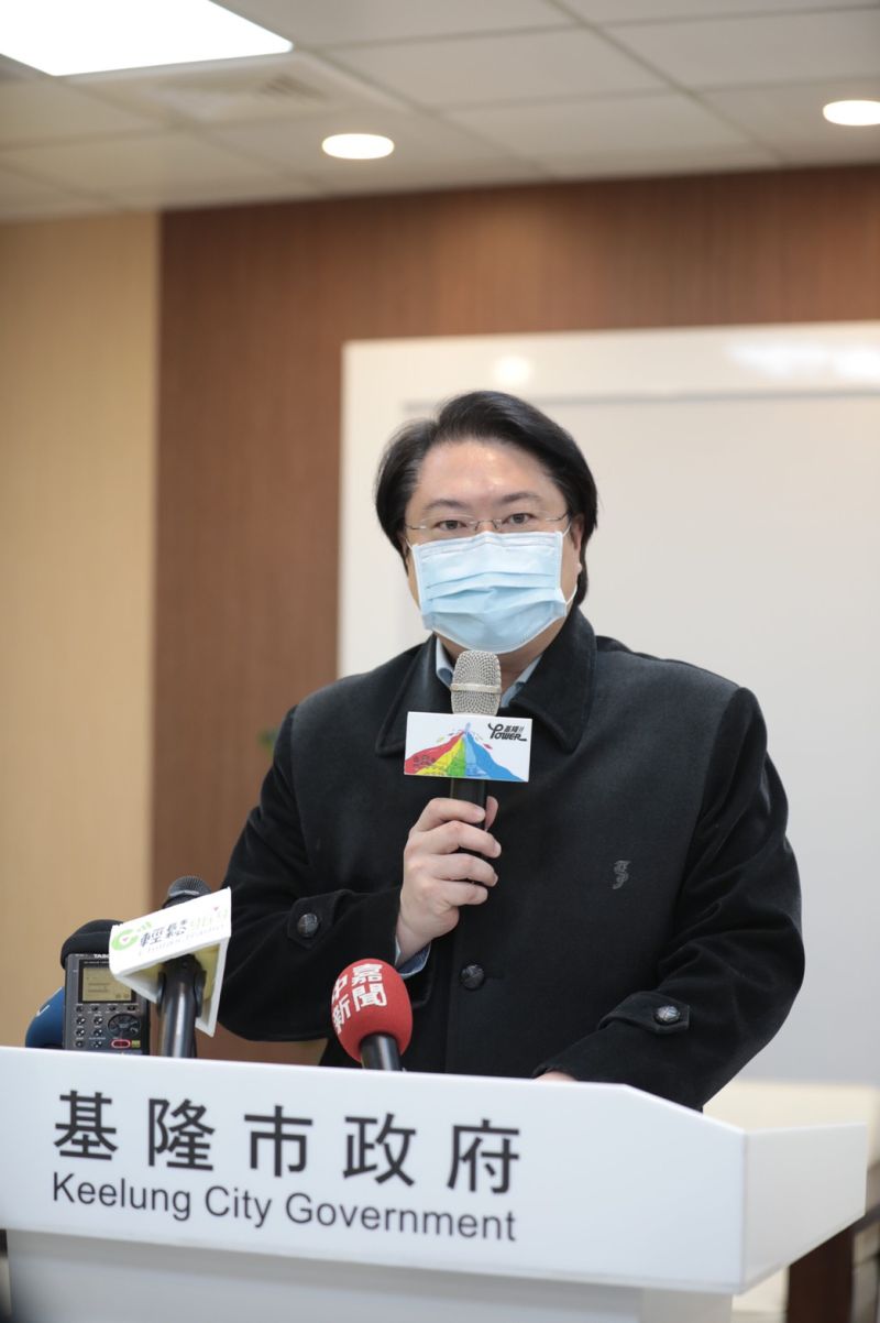 ▲基隆市長林右昌表示,中國大陸不要把民生經濟往來當成政治工具;呼籲大家不只要挺鳳梨,更應挺台灣所有的產業。(圖/基隆市政府提供)