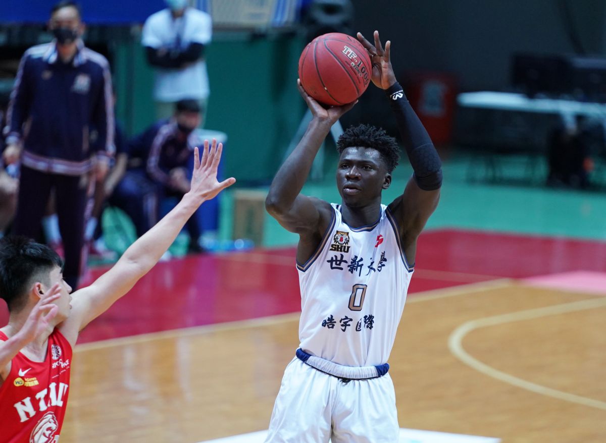 ▲世新大學非裔球員阿巴西。（圖／UBA提供）