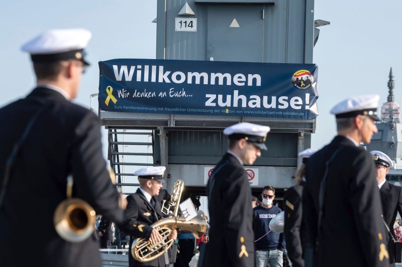 ▲德國多名官員表示一艘巡防艦將於8月前往亞洲，成為2002年以來首艘穿越南海的德國軍艦。示意圖，圖為柏林級補給艦。（圖／美聯社／達志影像）