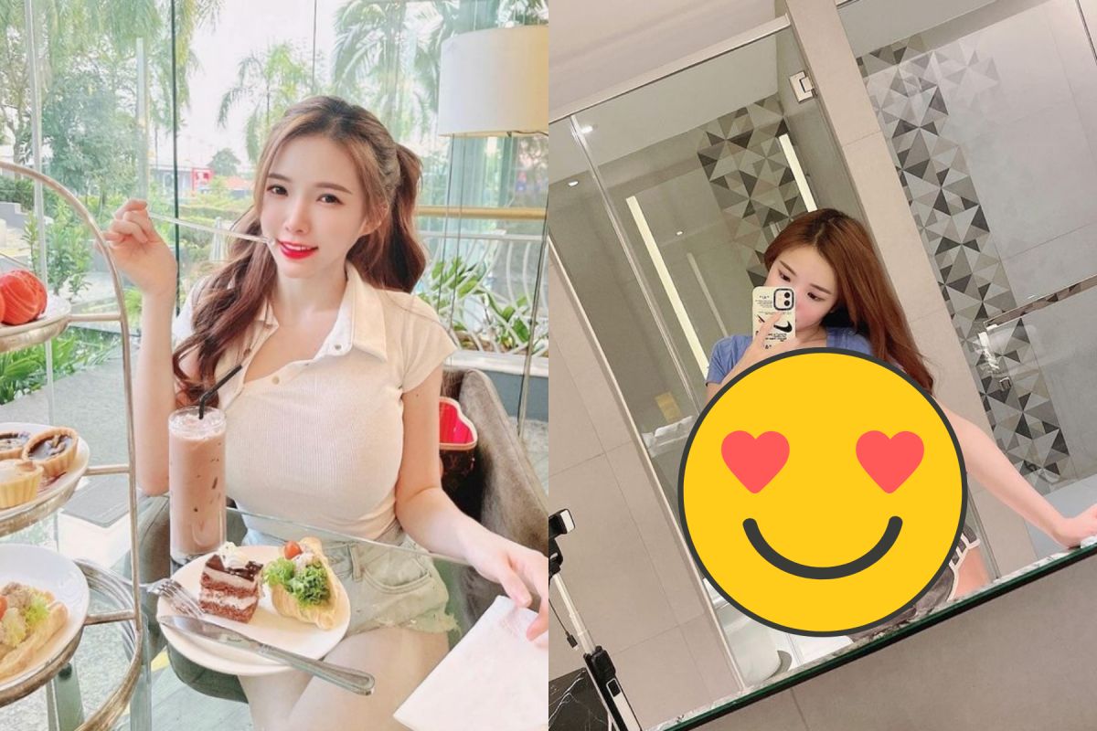 ▲藍星蕾曬出自己剛起床的模樣。（圖／藍星蕾IG） 