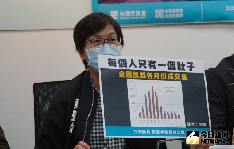 ▲民眾黨立委蔡壁如表示,在藻礁公投成案後,不管是環評爭議、經濟部做梗圖爭議,大家可以透過公投做理性討論。(圖/記者呂炯昌攝,2021.03.03)