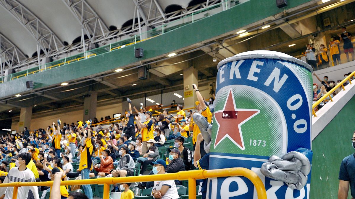 ▲中職熱身賽海尼根零酒精免費暢飲。（圖／戰國策提供）