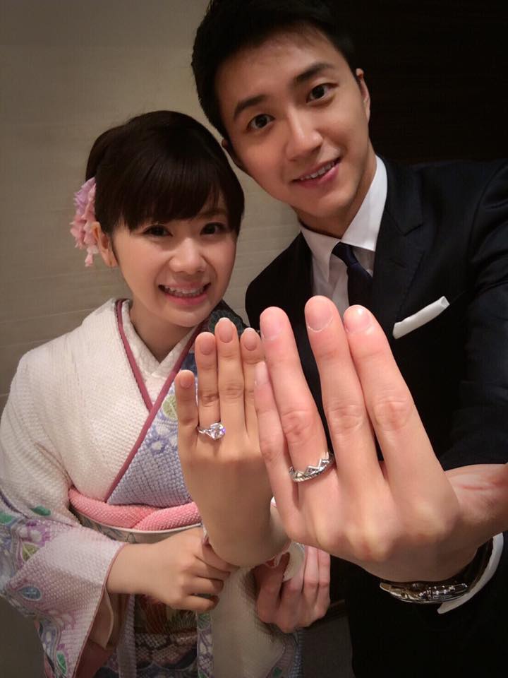 ▲福原愛(左)、江宏傑遇婚姻危機。(圖/江宏傑臉書)