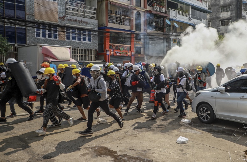緬甸工會聯盟號召3月8日全國大罷工　盼制止軍事政變

