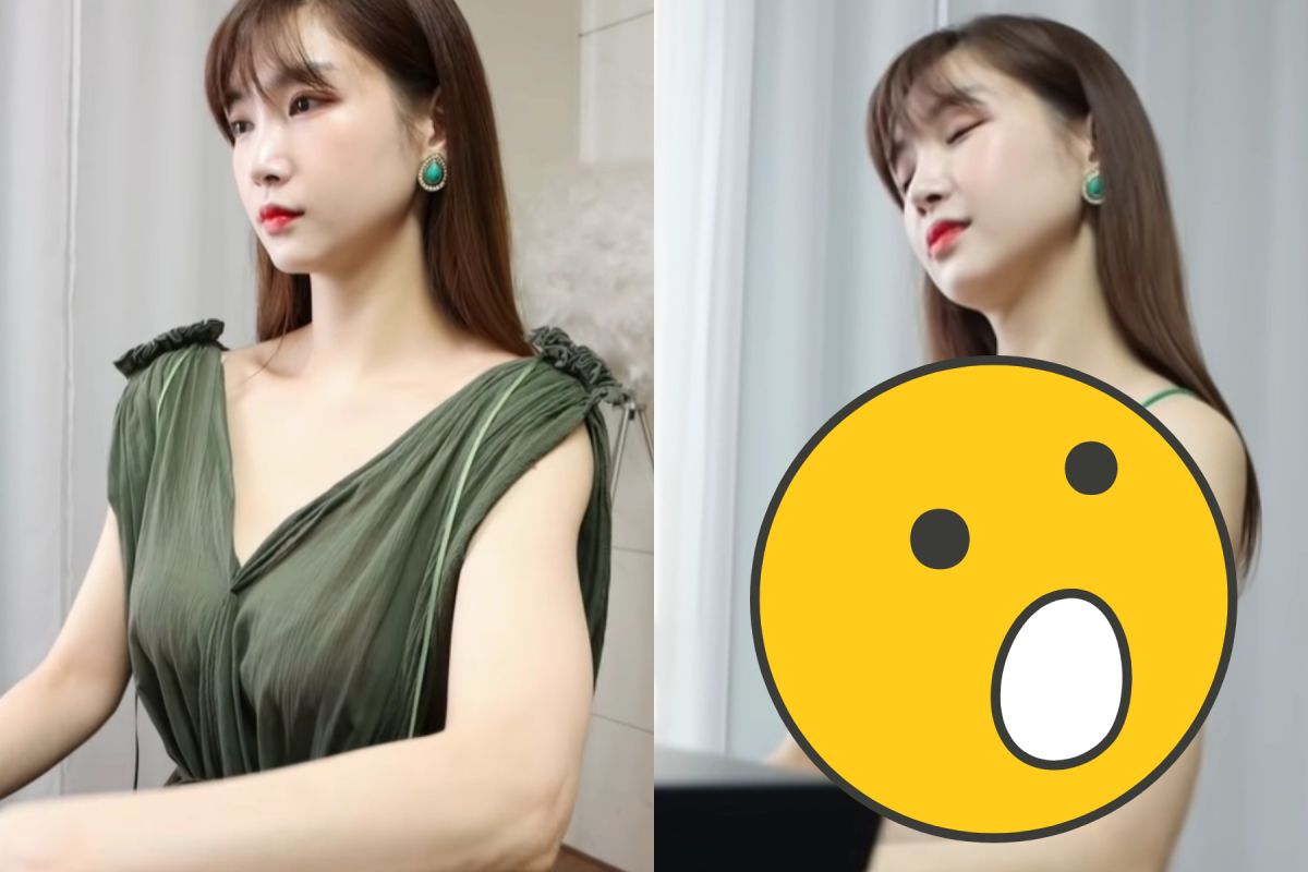 ▲韓版鋼琴女神突然換上比基尼彈琴。（圖／이지Leezy Youtube） 

 