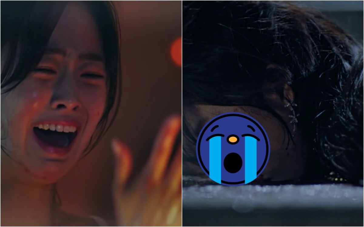 ▲劇中，崔藝彬（左）變殺人凶手，害無辜的金賢秀慘死。（圖／SBS YouTube）