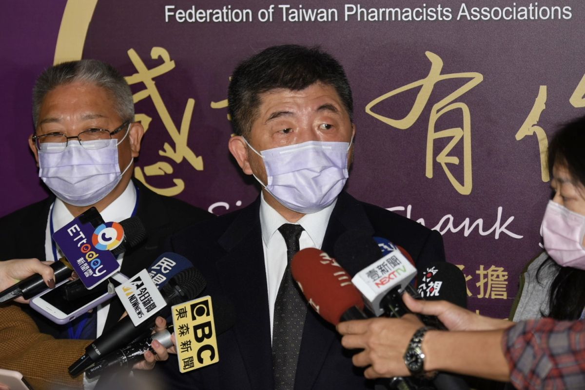 ▲衛福部長陳時中，今（7）天針對帛琉旅遊泡泡議題做出回應。（圖／記者陳明安拍攝）