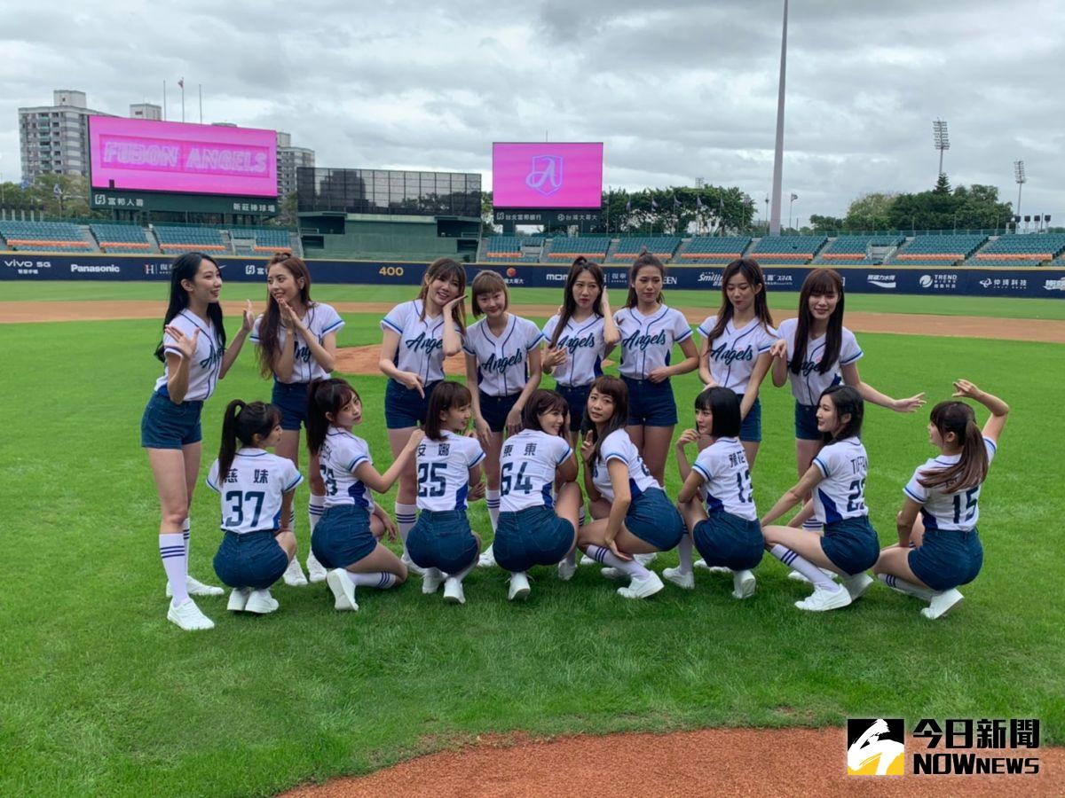 ▲富邦Angels團練。（圖／吳政紘攝）