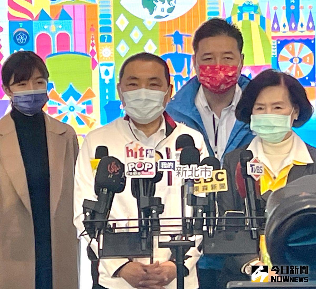 ▲侯友宜表示，信賢種籽學校已在新北市扎根很多年，他也一直鼓勵種籽學校能永續的發展。（圖／記者陳志仁攝，2021.03.08）