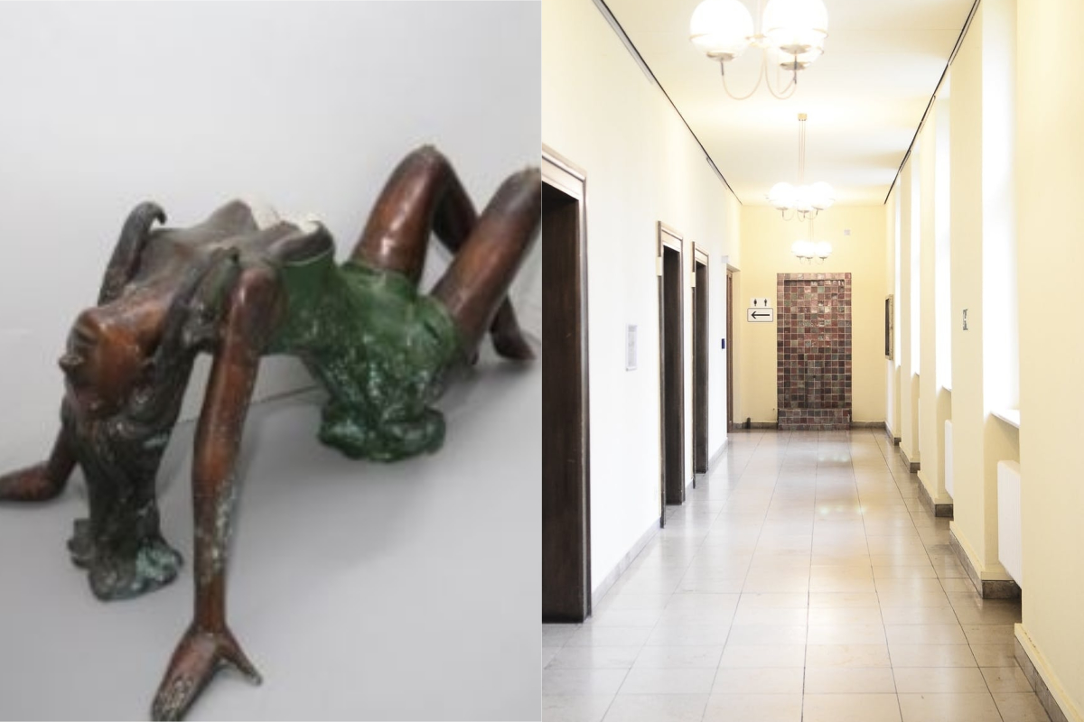 ▲有男子半夜回家時，驚見一名女子在角落「大法師」。（示意圖／翻攝自《@urbank6》推特及《pexels》 ）