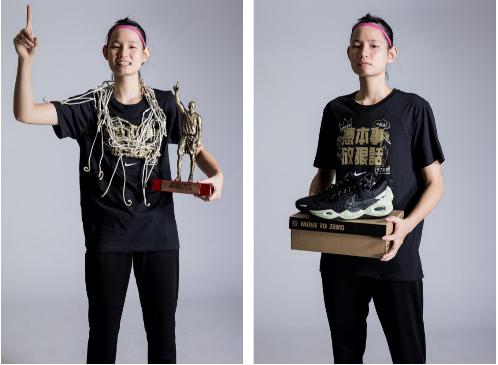 ▲HBL打造冠軍實戰「回收」球鞋。（圖／Nike提供）