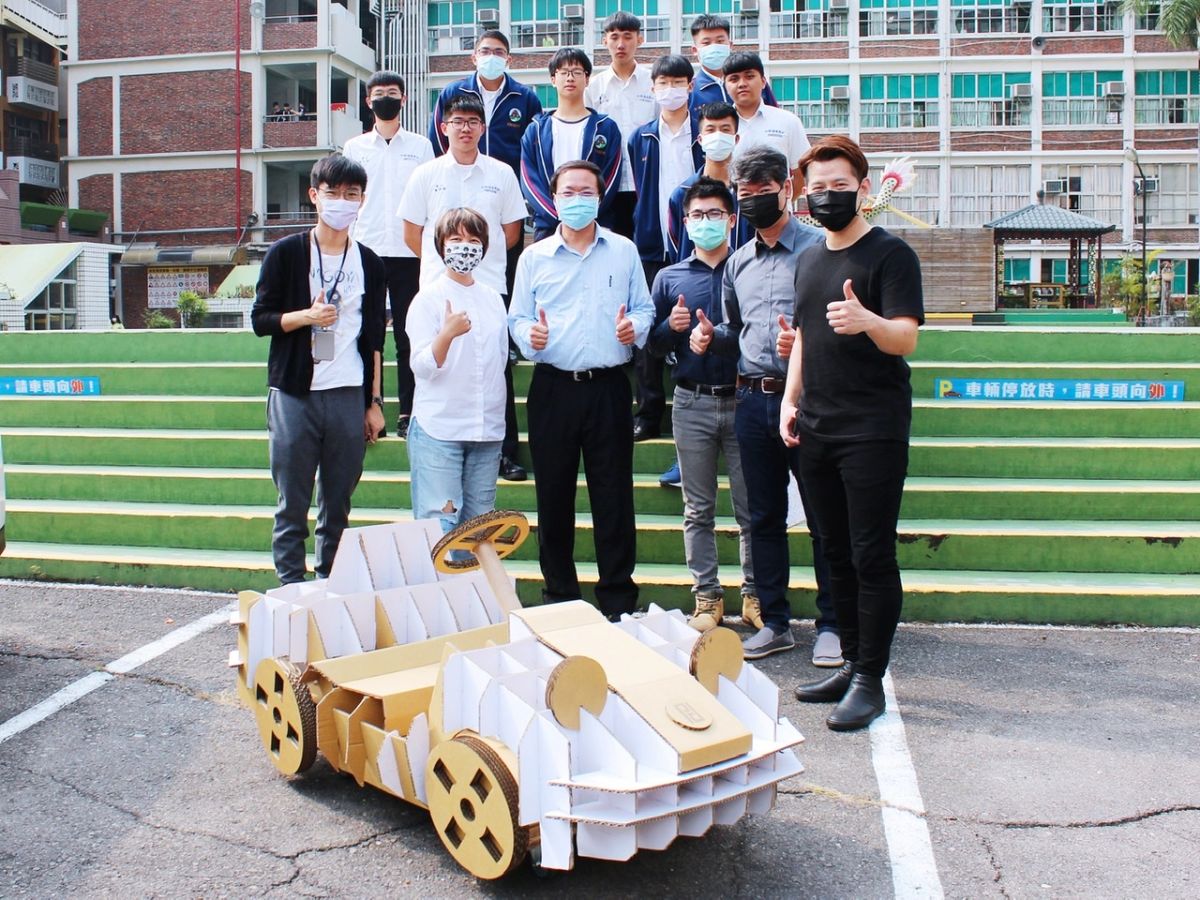 ▲樹德科大攜手樹德家商廣設科舉辨「廣設週活動」，把大學端的「產設週」經驗複製在高職端。（圖／樹德科大提供）