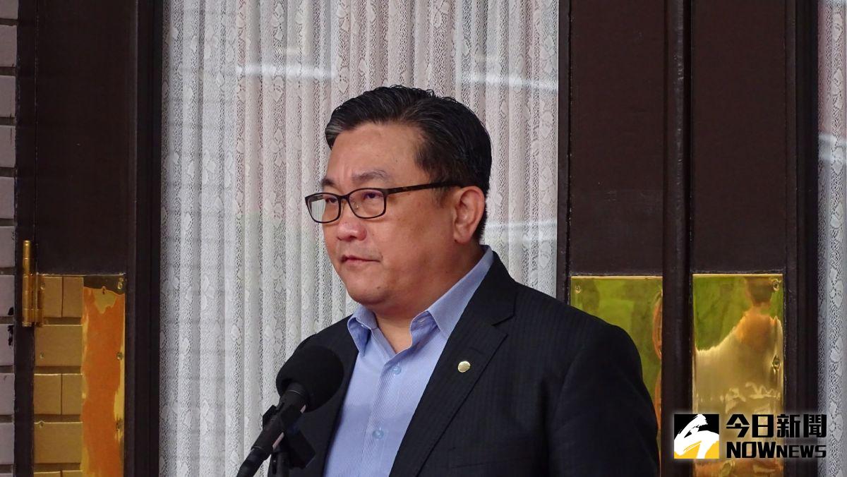 ▲立委王定宇稱因立法院會館環境不好，另外在台北租房，進而引發與民進黨發言人顏若芳的同居緋聞。（圖／記者呂炯昌攝）