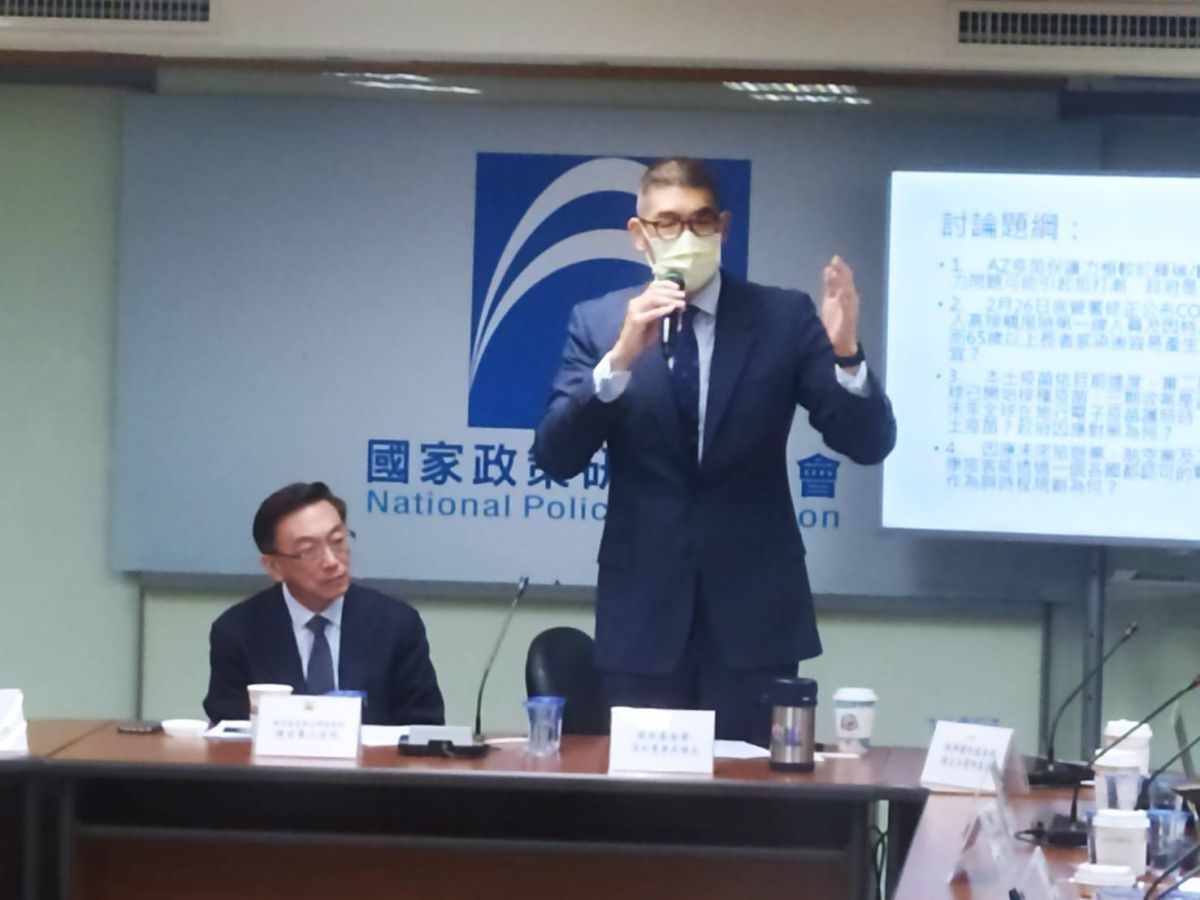 ▲國民黨智庫副董事長連勝文仍未鬆口是否參選黨主席。（圖／記者余祥攝，2021.03.11）