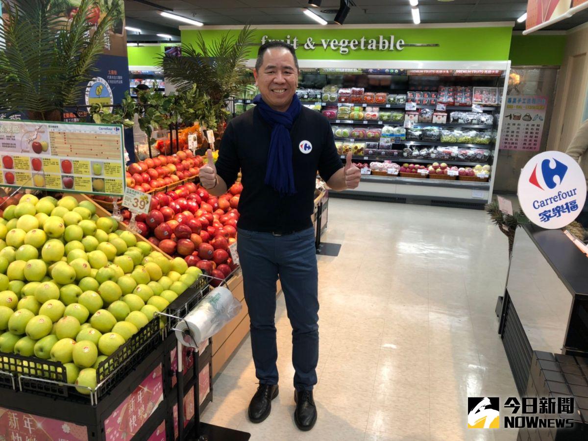 ▲家樂福總經理王俊超表示，家樂福沒有放棄大直商圈商機，明（17）日也將選在大直開幕家樂福超市明水店，是全台首家3.0超市店型。（圖／NOWnews資料照）