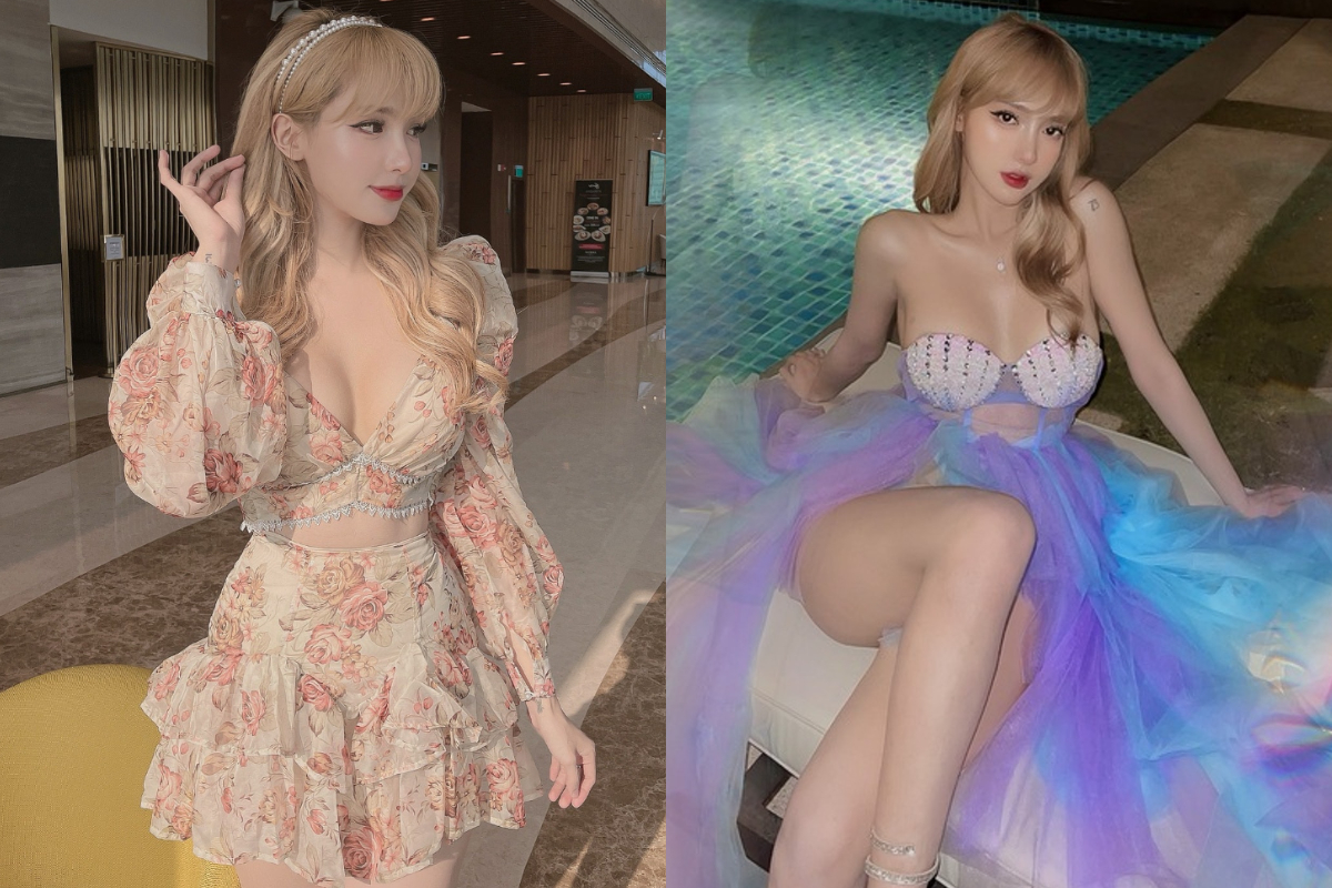 ▲越南1名美女Mym Tran因外型亮眼而在網上走紅，雖然不少網友都看不出來她變性過，但她仍大方分享數年前的男生照片，更表示自己從小就想當女生，現在的她感覺很幸福。（圖／翻攝自Instagram／＠hiiiitsmyxm）