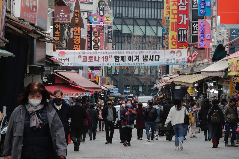 ▲韓國統計廳發布最新評估報告，2070年南韓人口將較今年減少27%。（圖／美聯社／達志影像）