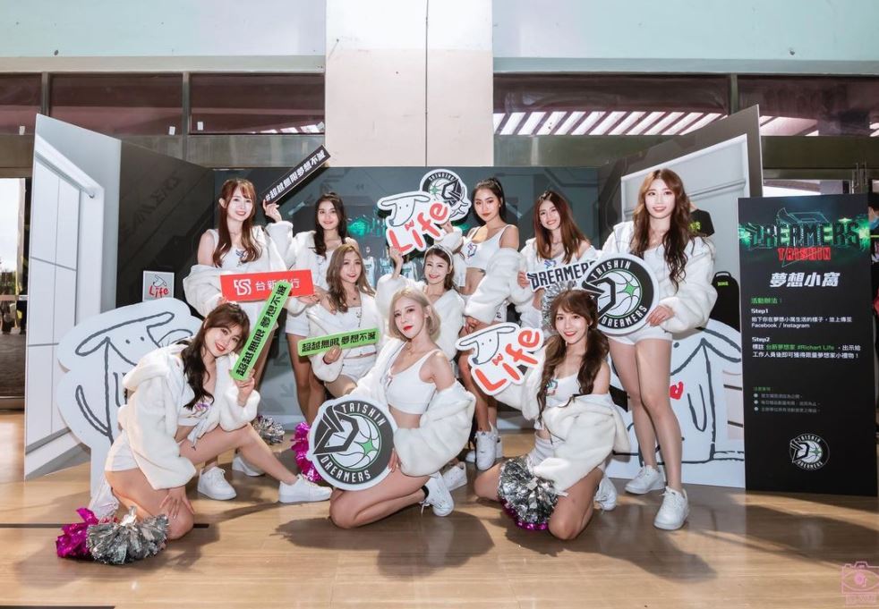 ▲夢想家啦啦隊承諾近距離與粉絲互動。（圖／翻攝Formosa Sexy　IG）