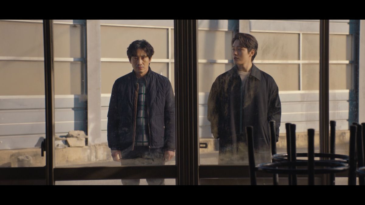 ▲劇中，呂珍九（右）跟申河均聯手抓殺人犯。（圖／friDay影音）