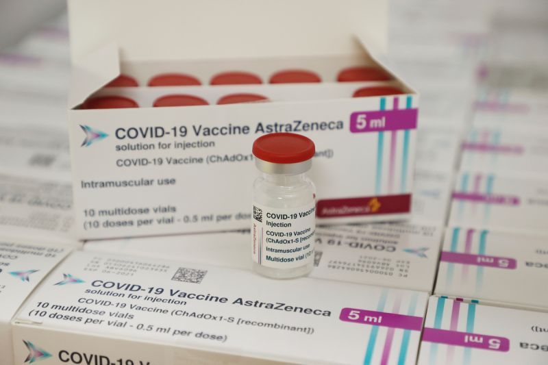 ▲阿斯特捷利康藥廠今日表示，將於7月開始向東南亞國家交付疫苗。（圖／美聯社／達志影像）