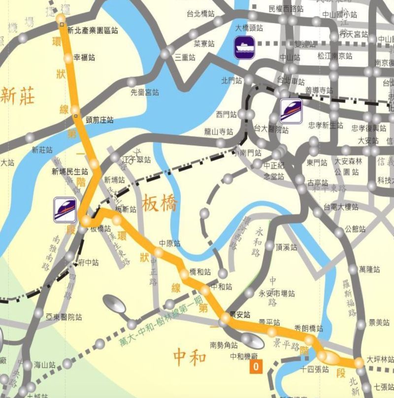 ▲有網友對環狀線十四張站,一天只有不到3000人進出,感到很好奇,直呼「設這個站到底有什麼用」。(圖/翻攝自臺北市政府捷運工程局)