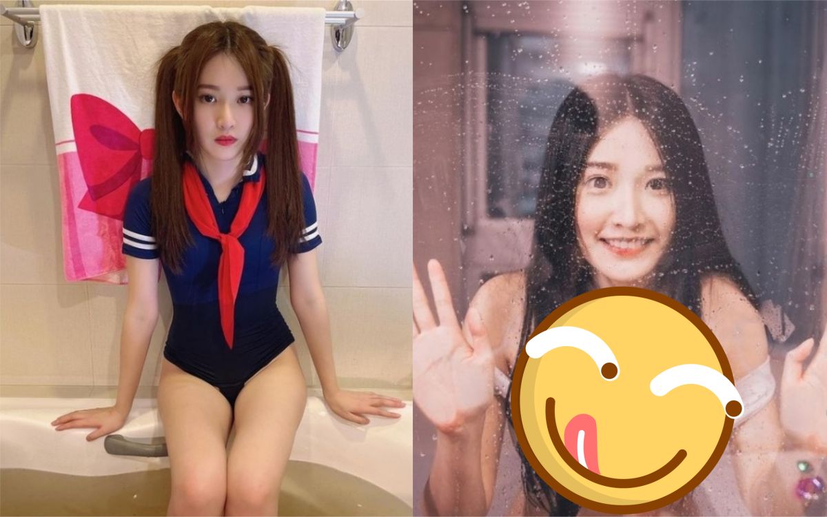 ▲艾瑞絲突曬入浴照答謝50萬人，濕身模樣引人遐想。（圖／艾瑞絲IG） 