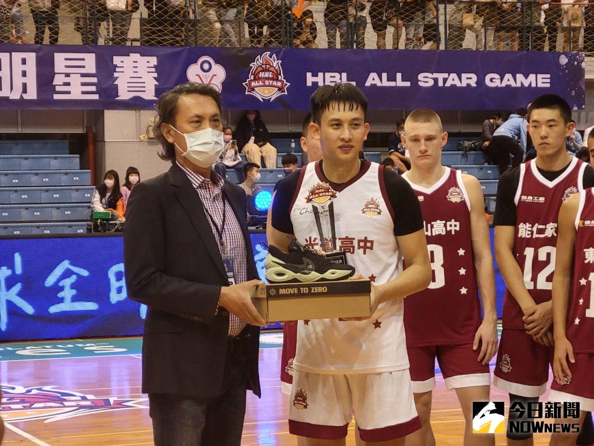 ▲HBL明星賽，紅白兩隊戰成平手，陳將双奪MVP。（圖／黃建霖攝）