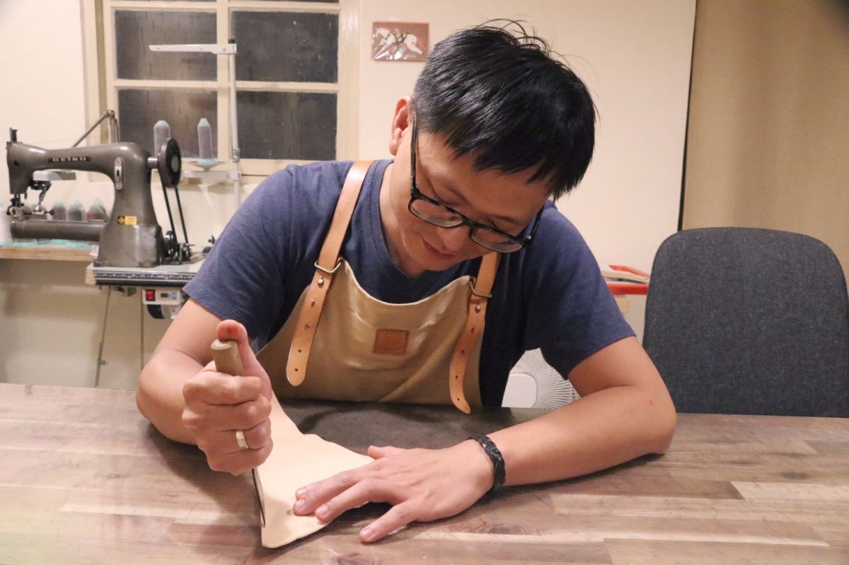 ▲樂活創意家許成瑋有著浪漫的職人性格。（圖／新北市政府文化局提供）