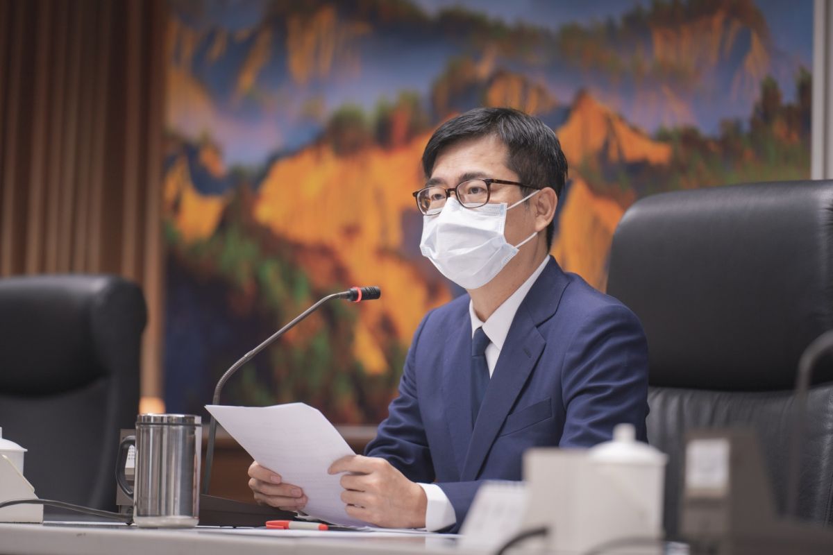 ▲高雄市長陳其邁今天在主持治安會報時表示，針對治安不怕問題，強調面對問題、解決問題的處事態度，提升打擊犯罪效能，讓城市更安全、市民更安心。（圖／高市府提供）