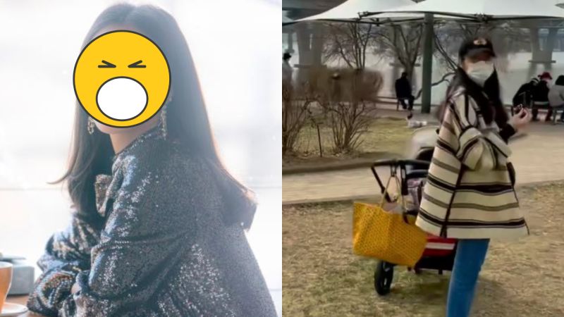 ▲韓劇女王帶女兒到公園玩耍。（圖／tvN、崔智友IG）